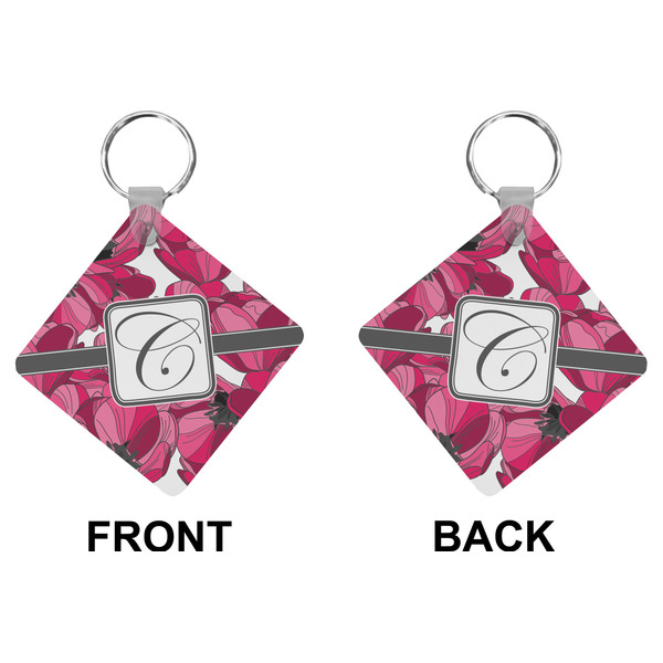 Tulips Diamond Keychain (Front + Back)