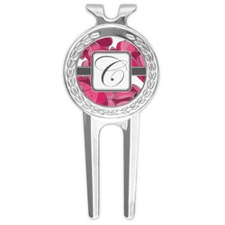 Tulips Golf Divot Tool & Ball Marker (Personalized)