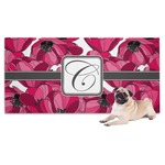 Tulips Dog Towel (Personalized)