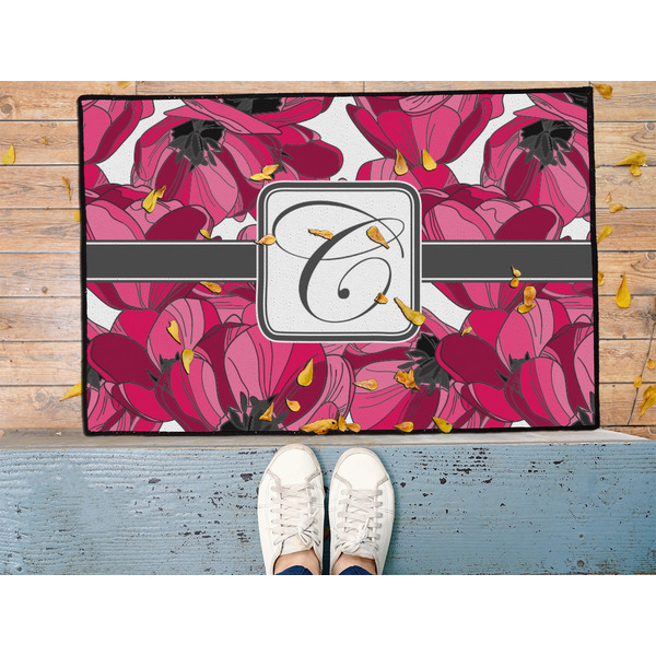 Tulips Door Mat - LIFESTYLE (Med)