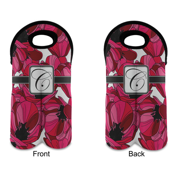 Tulips Double Wine Tote - APPROVAL (new)