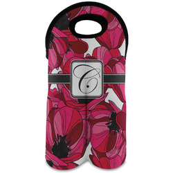 Tulips Wine Tote Bag (2 Bottles) (Personalized)