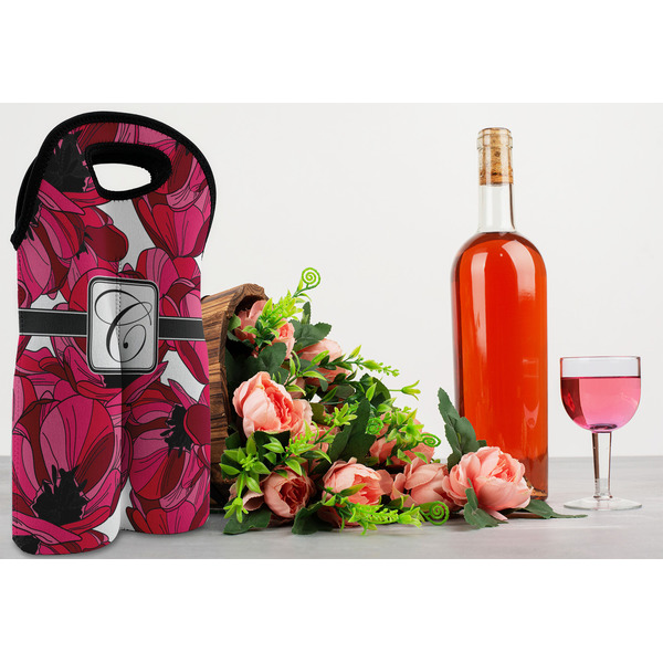 Tulips Double Wine Tote - LIFESTYLE (new)