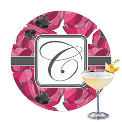 Tulips Printed Drink Topper (Personalized)
