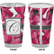Tulips Pint Glass - Full Color - Front & Back Views