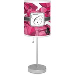 Tulips Lamp with Drum Shade (Personalized)