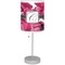 Tulips Lamp with Drum Shade (Personalized)