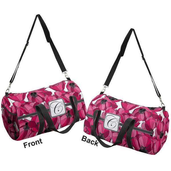 Tulips Duffle bag large front and back sides