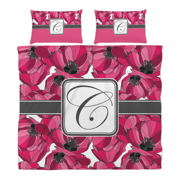 Tulips Duvet Cover Set - King - Alt Approval