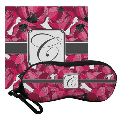 Tulips Eyeglass Case & Cloth (Personalized)