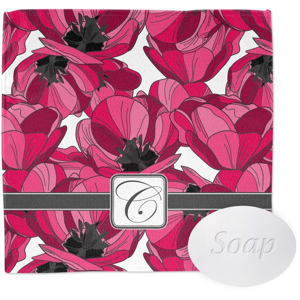 Custom Tulips Washcloth (Personalized)