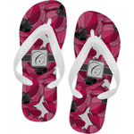 Tulips Flip Flops - Large (Personalized)