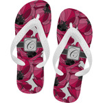 Tulips Flip Flops - Medium (Personalized)