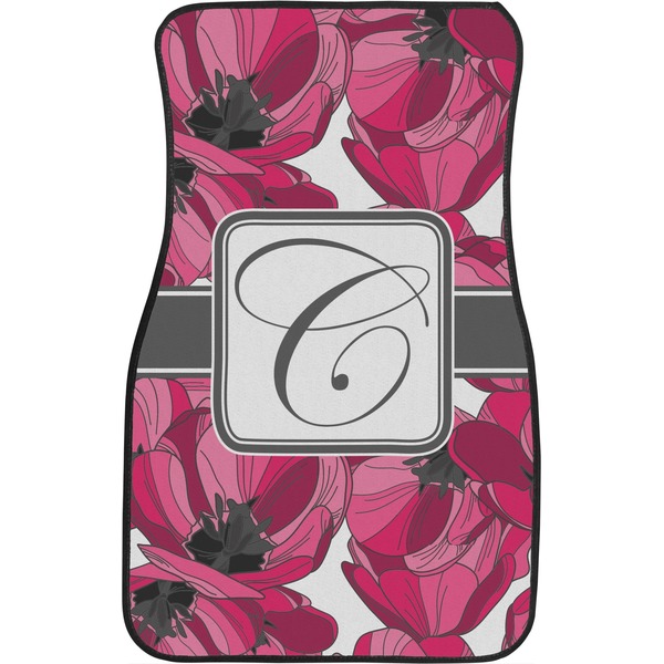 Tulips Custom Car Floor Mats (Front Seat)