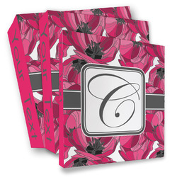 Tulips 3 Ring Binder - Full Wrap (Personalized)