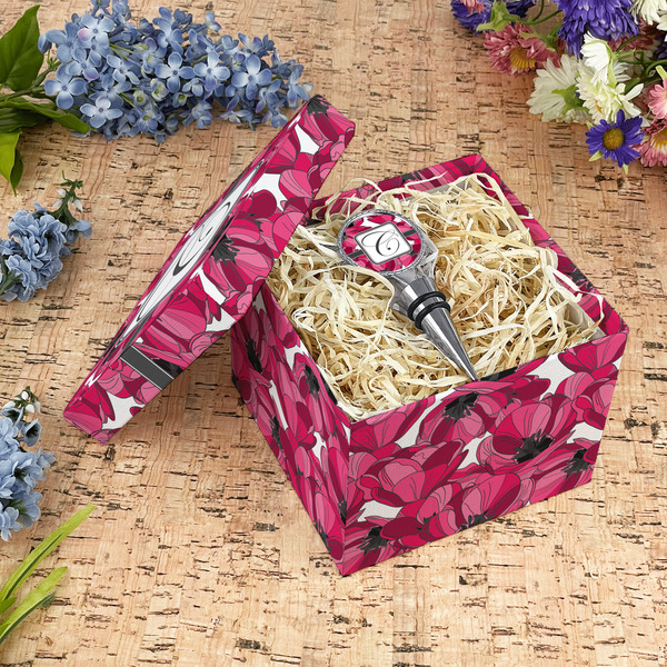 Tulips Gift Boxes with Lid - Canvas Wrapped - Medium - In Context