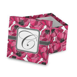 Tulips Gift Box with Lid - Canvas Wrapped (Personalized)