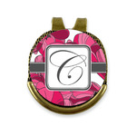 Tulips Golf Ball Marker - Hat Clip - Gold