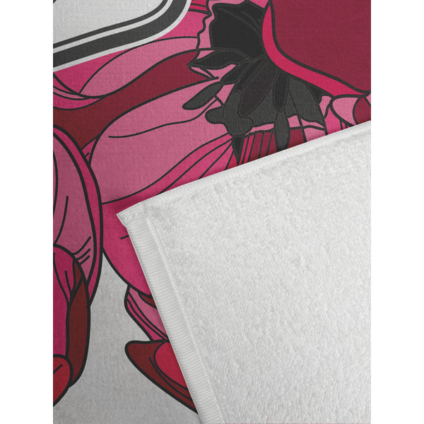 Tulips Golf Towel - Detail