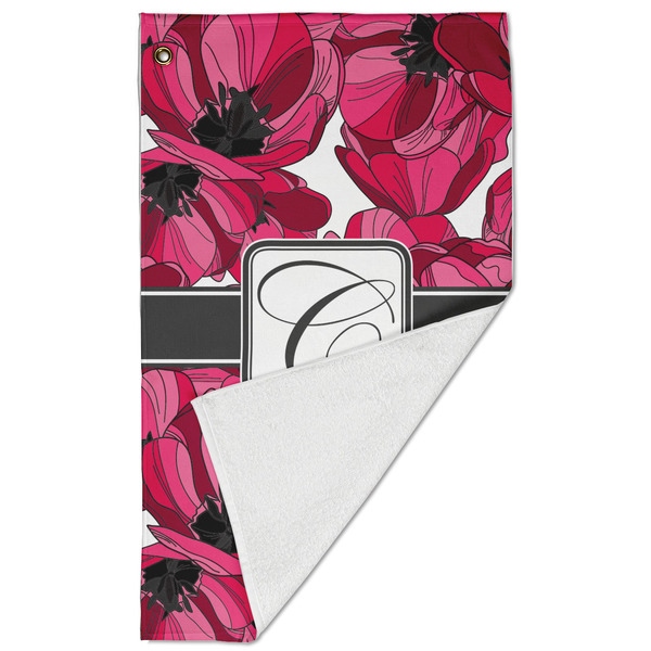 Tulips Golf Towel - Folded (Large)