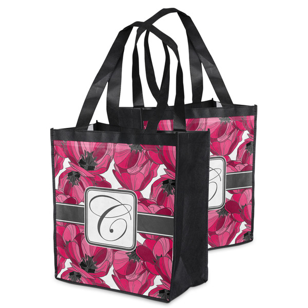 Tulips Grocery Bag - MAIN