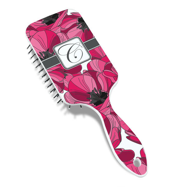 Tulips Hair Brush - Angle View