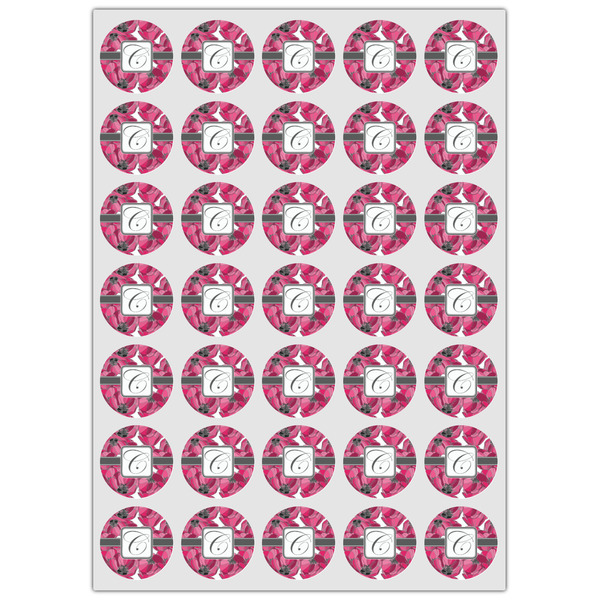 Tulips Icing Circle - XSmall - Set of 35