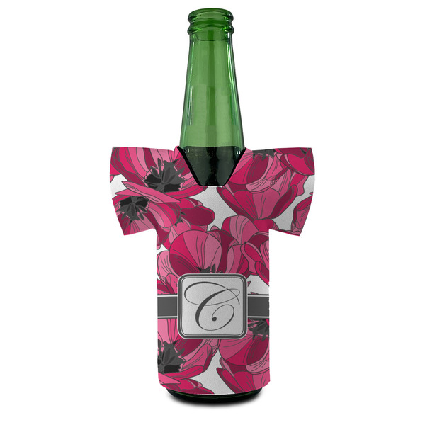 Tulips Jersey Bottle Cooler - FRONT (on bottle)