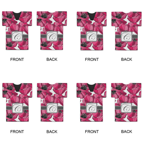 Tulips Jersey Bottle Cooler - Set of 4 - APPROVAL