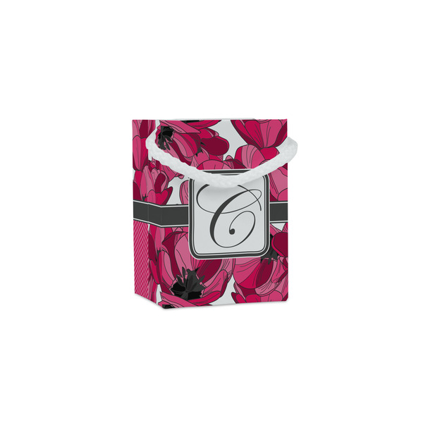 Custom Tulips Jewelry Gift Bags - Gloss (Personalized)