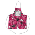 Tulips Kid's Apron w/ Initial