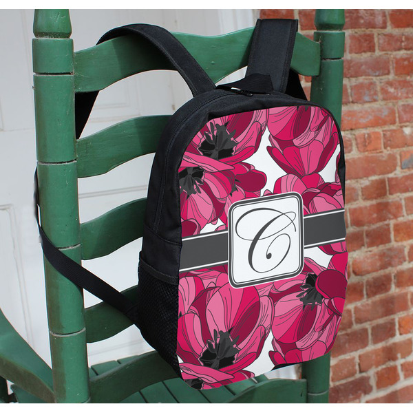 Tulips Kids Backpack - In Context