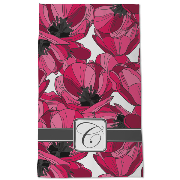 Tulips Kitchen Towel - Poly Cotton - Full Front