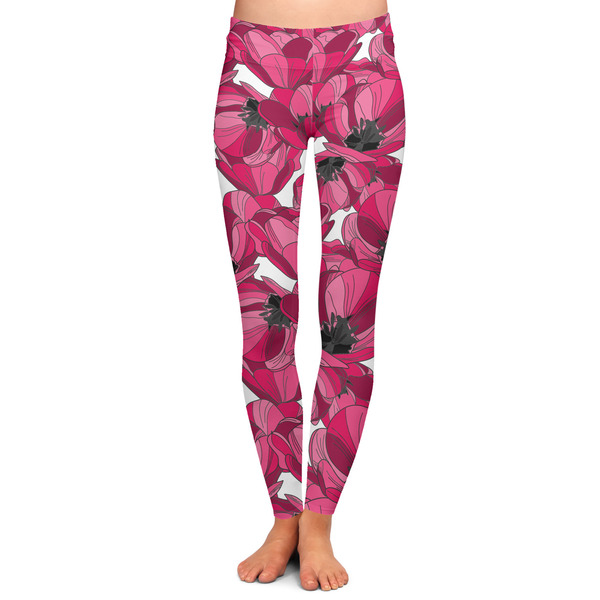 Custom Tulips Ladies Leggings - Extra Large