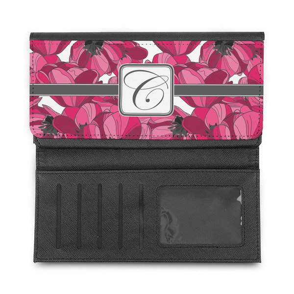 Tulips Ladies Wallet - Half Way Open