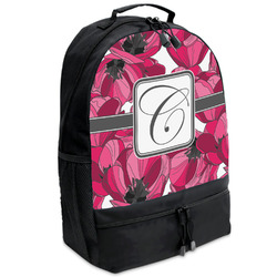 Tulips Backpacks - Black (Personalized)