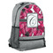 Tulips Large Backpack - Gray - Angled View