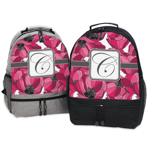 Tulips Large Backpacks - Both