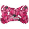Tulips Bone Shaped Dog Food Mat (Personalized)