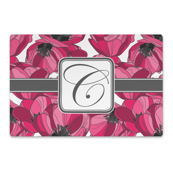Custom Tulips Large Rectangle Car Magnet (Personalized)