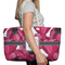 Tulips Large Rope Tote Bag - In Context View