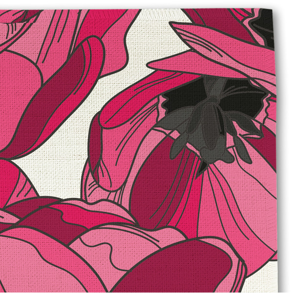 Tulips Linen Placemat - DETAIL