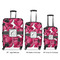 Tulips Luggage Bags all sizes - With Handle