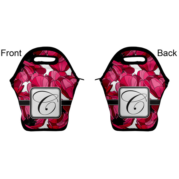 Tulips Lunch Bag - Front and Back