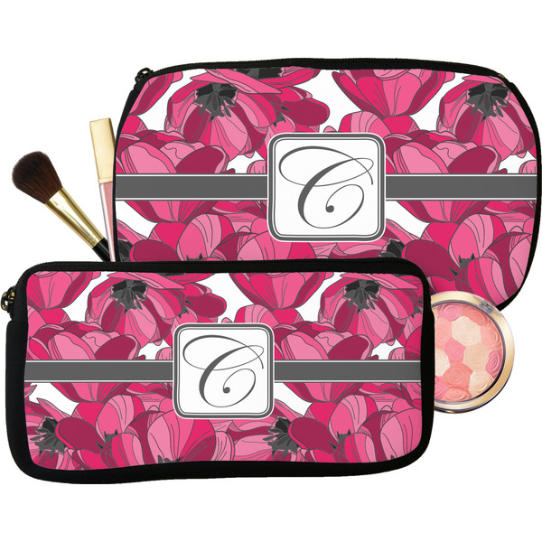 Tulips Makeup / Cosmetic Bags (Select Size)