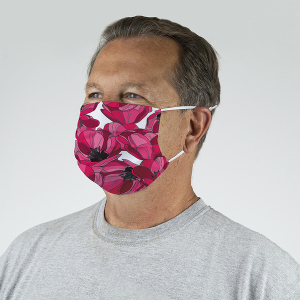 Tulips Mask - Quarter View on Guy