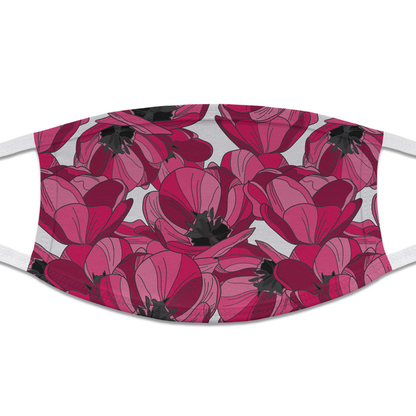 Custom Tulips Cloth Face Mask (T-Shirt Fabric)