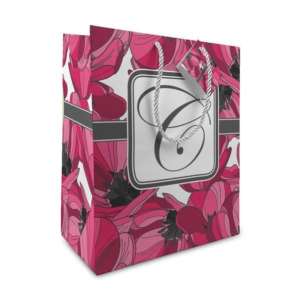 Custom Tulips Medium Gift Bag (Personalized)