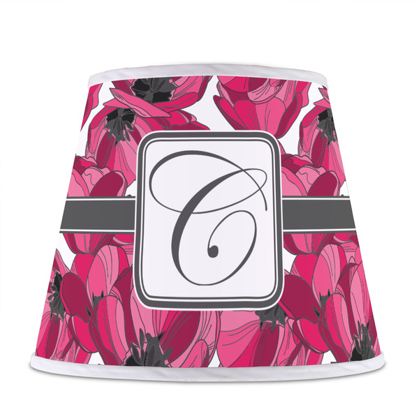 Tulips Poly Film Empire Lampshade - Front View