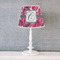 Tulips Poly Film Empire Lampshade - Lifestyle
